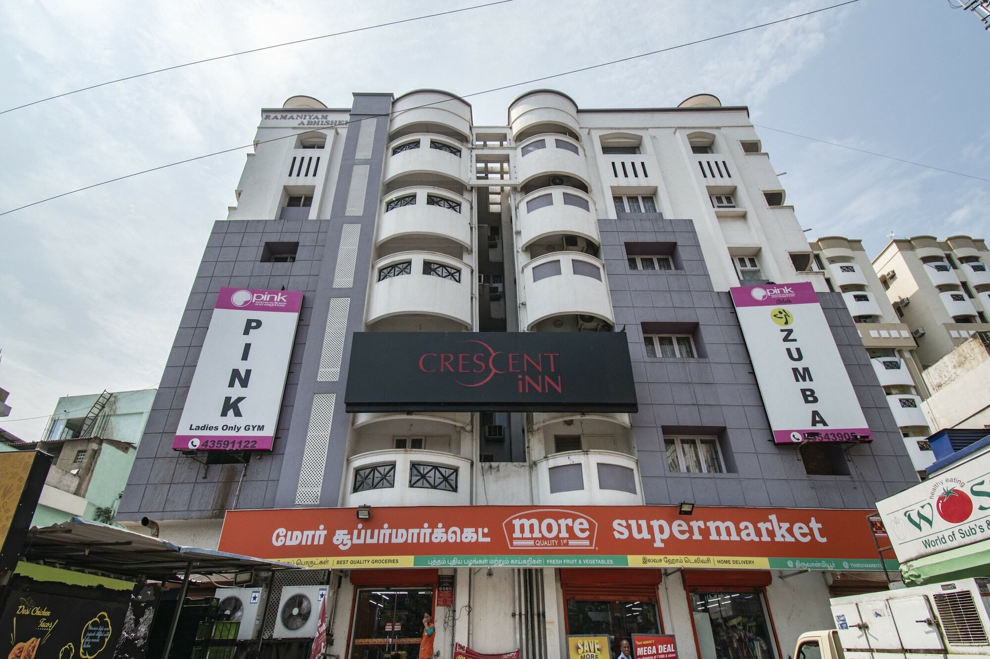 Hotel Crescent Inn Chennai Zewnętrze zdjęcie